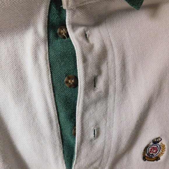 Bugle Boy Company Striped Polo Shirt Short Sleeves Vintage - Picture 5 of 6